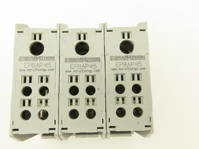 Marathon Electric EPBAP45 Power Distribution Terminal 200A 600V AC/DC Lot of 3