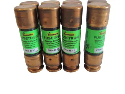 NEW BUSSMANN FRN-R-15 FUSES FRNR15