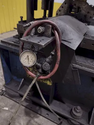20 TON AIRAM PNEUMATIC 4 POST CUTOFF PRESS: YOBRO #24842
