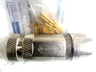 NEW AMPHENOL MA7CAE1200S-S1-KIT PLUG CONNECTOR KIT LOT OF 5