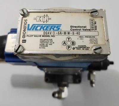 USED Eaton Vickers DGMX1 3 PP CW 20 S