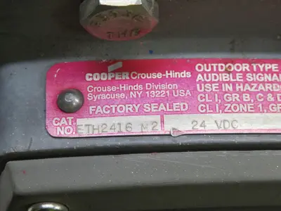Used CROUSE-HINDS 2416 M2 Misc Electrical & Power Parts Texas US | Aucto #1308611