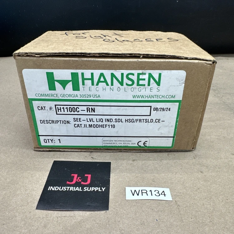 New | in-Stock Hansen H1100C-RN HVAC Parts and Equipment Indiana US | J&J Industrial Supply #869798