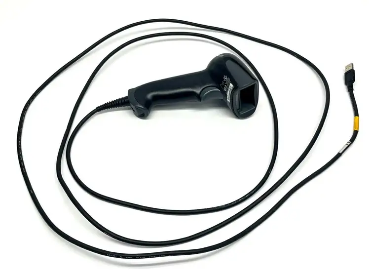 Used KEYENCE REV. H HANDHELD CODE READER W/ HR-1C3UN REV. C COMM CABLE Cable & Wire | Maverick Industrial Sales #1099696