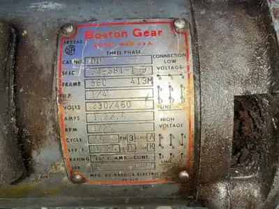 Used BOSTON GEAR DU Motors (misc) Ohio US | HGR 24 #1482436