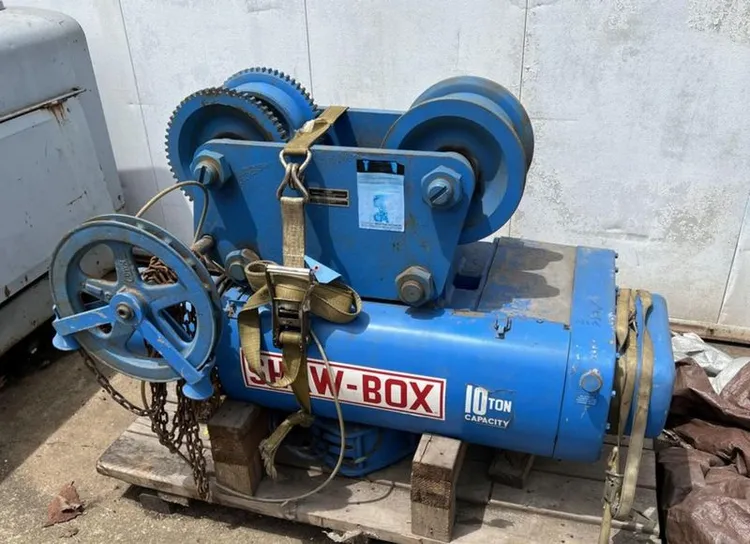 Used SHAW BOX _UNKNOWN_ Hoists (All Types) Ohio US | Yoder Brothers machinery #1328251