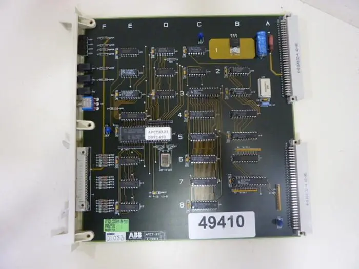 Used ABB APCT-01 Circuit Boards Michigan US | Ideal Machinery #602549