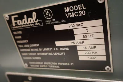 1990 FADAL VMC-20 CNC Milling | MD Equipment Services LLC (20)