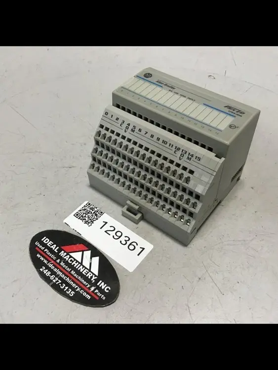 Used ALLEN BRADLEY 1794-IB16 SER A Input / Output Modules | Ideal Machinery #620099