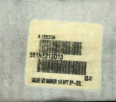 NEW ASCO 551NE213D13 SOLENOID VALVE X8329G121312