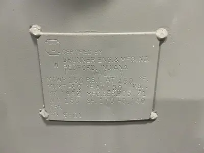 Used TRANE RRTAL1600A00 Chemical & Process Equipment Ohio US | HGR 24 #1309207