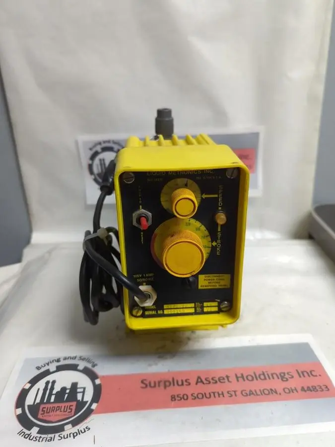 Used LIQUID METRONICS A111-92 Pumps | Surplus Asset Holdings #1206199