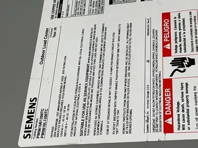 Used SIEMENS PW0816B1200TC Electrical Boxes Ohio US | HGR 24 #1280322