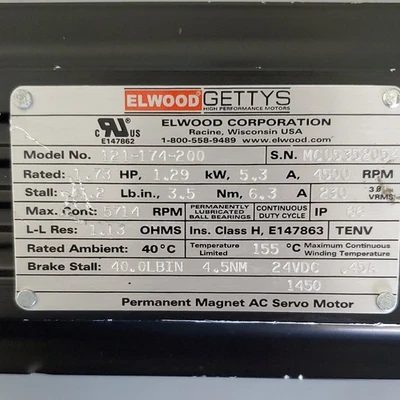 USED Elwood Gettys 121-174-200