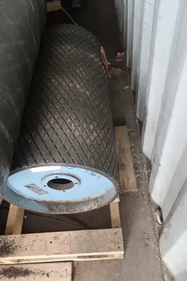 16.5" X 32'', Rubber Pulley Lagging