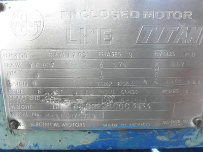 USED US ELECTRICAL MOTORS -