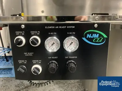 USED NJM NJM Rotary Capper, model ROTAC8-S003