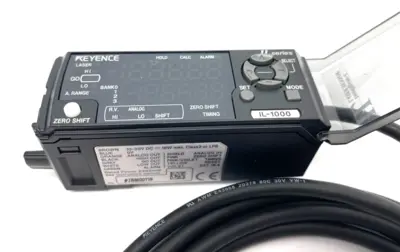 Used KEYENCE Multi-Function Laser Sensor Amplifier Unit DIN-Rail Mount Type Sensors Michigan US | Maverick Industrial Sales #1398287