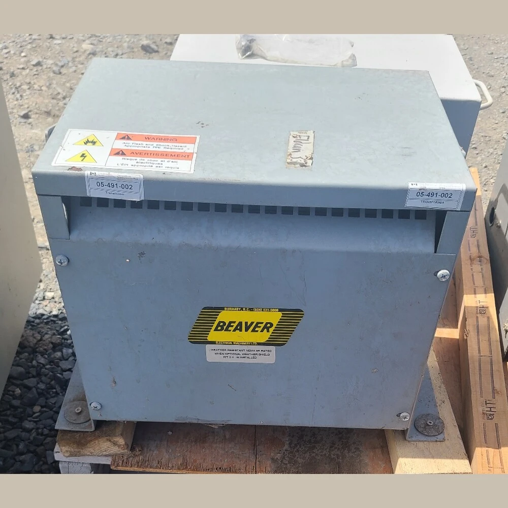 Used BEAVER ELECTRICAL MACHINERY LTD. RC15JB/X/B Transformers British Columbia CA | Savona Equipment LTD #1290501