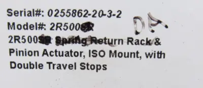 NEW TRIAC 2R500 ACTUATOR VALVE 4" APL-210N FD9-F1