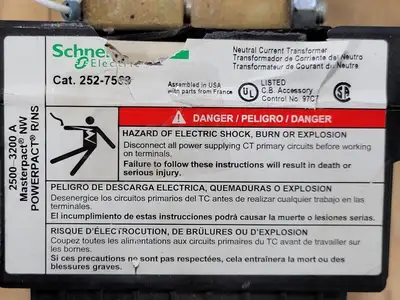 USED SCHNEIDER ELECTRIC 252-7563