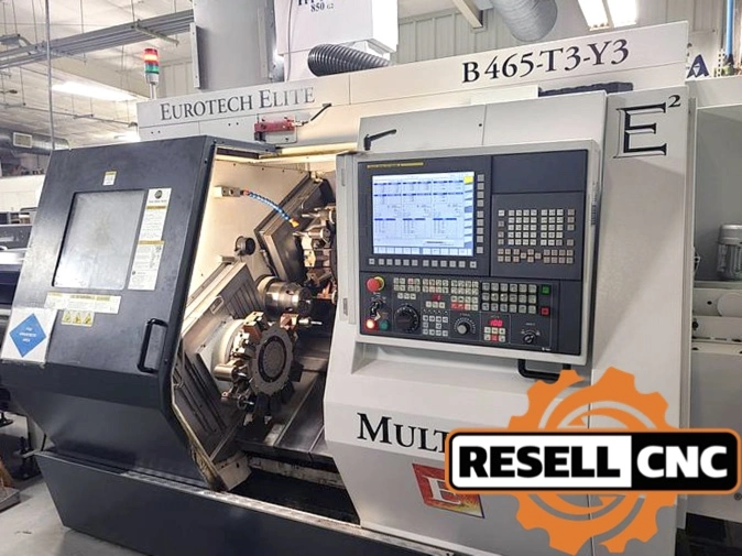 Used 2020 Eurotech B465 T3-Y3 Multipla CNC Lathes Florida US | Resell CNC #206807