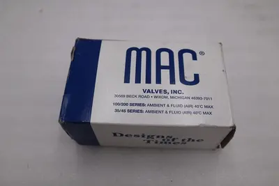 NEW MAC VALVES INC 82A-BA-000-TM-DDAP-1DA STOCK H1202