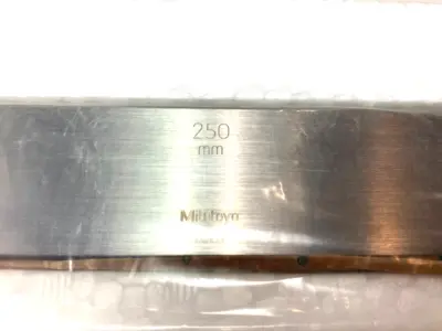 USED MITUTOYO RECTANGULAR GAGE BLOCK 250MM ASMEK/YJ