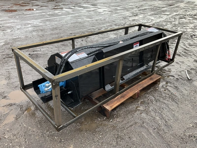 Used MOWER KING ECSSTR072 ROTOTILLER SKID STEER ATTACHMENT, Rotary Tillers Michigan US | Miedema Asset Management Group #1341203