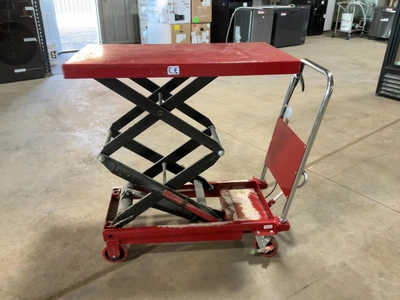 Used ULINE H-1784 DOUBLE SCISSOR LIFT TABLE Scissor Lifters Michigan US | Miedema Asset Management Group #1579974