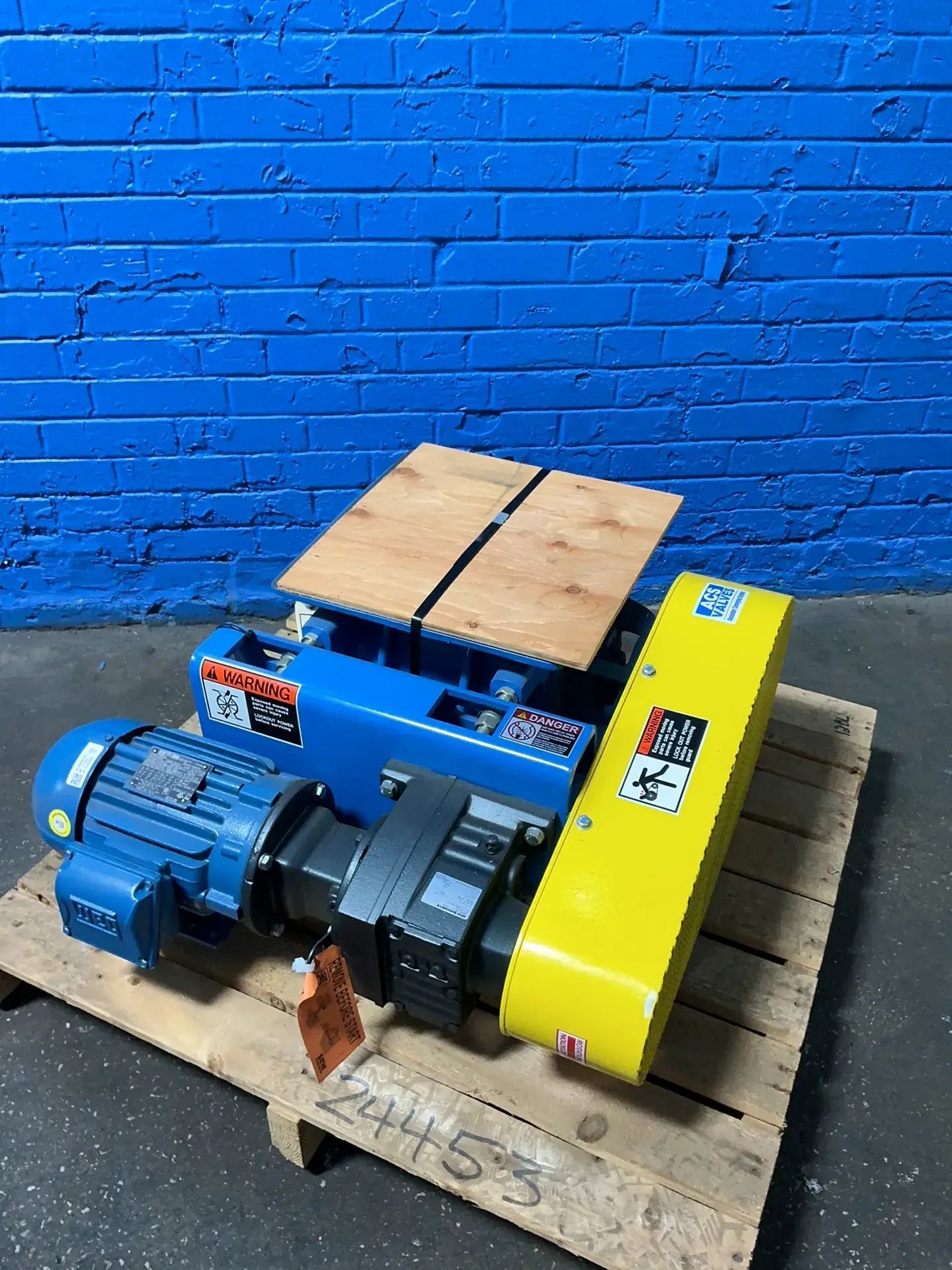 Acs Valves  1 Hp Rotary Airlock Valve