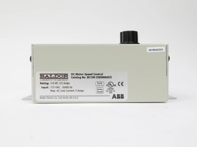 New | in-Stock Baldor BC138 Motors (misc) California US | ANACAPA EQUIPMENT BROKERS, INC #1299972