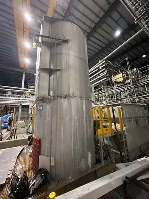 Reagent 7000L Mixing & 12000L Storage Tank Skids (Sodium Hydroxide)