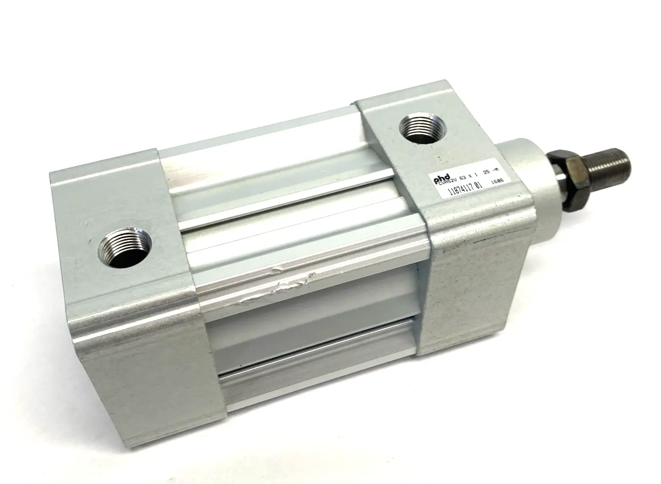 Used PHD Double-Acting ISO Pneumatic Cylinder, 63mm Bore Pneumatic Cylinders Michigan US | Maverick Industrial Sales #1402472