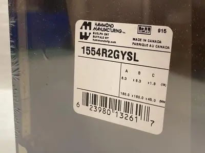 New | in-Stock HAMMOND 1554R2GYSL Miscellaneous Equipment (Electrical & Power) | Surplus Asset Holdings #1196774
