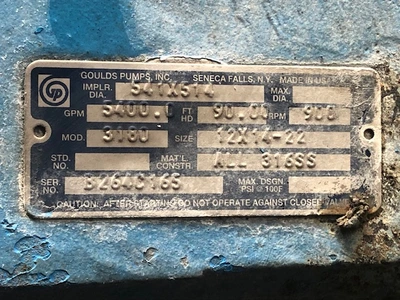 USED Goulds 3180L