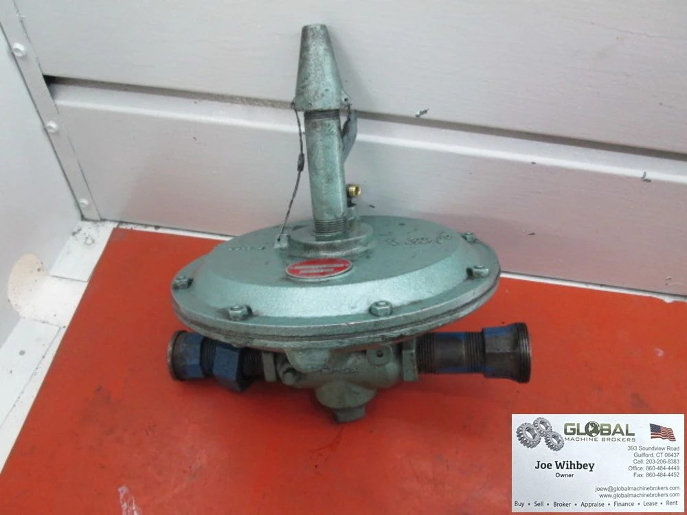 Selas 8BZR Gas Pressure Regulator Pyronics 1" Inlet / Outlet