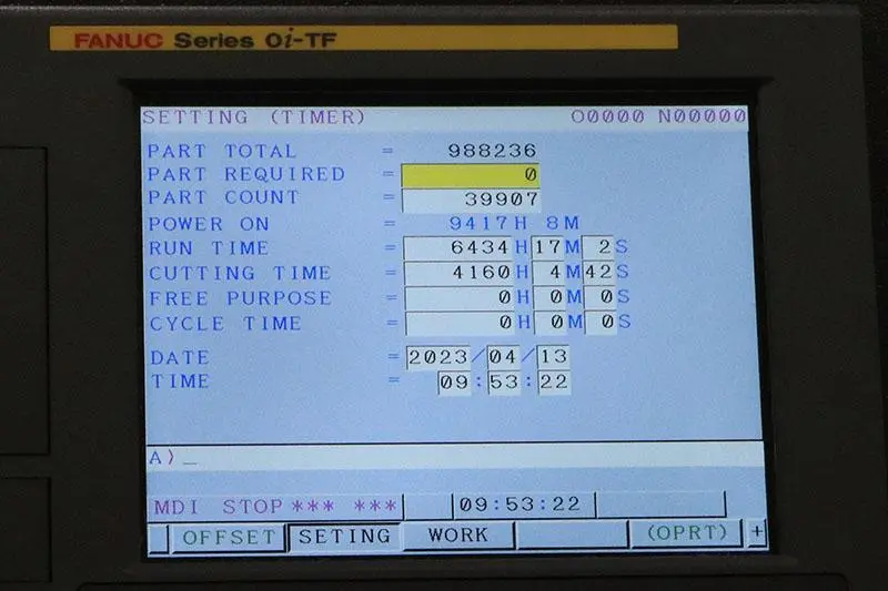 TSUGAMI B0203-III SWISS TYPE PRECISION CNC LATHE