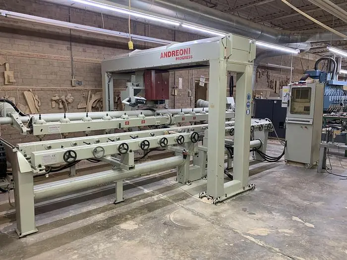 ANDREONI 12-SPINDLE AUTOMATIC CNC CARVING MACHINE