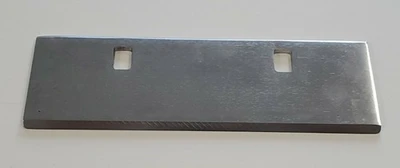 *NEW* BAG OF 5 Cutting Chopper Blade Inserts 2" x 6-1/8" x 1/8"  2 Hole Mounts