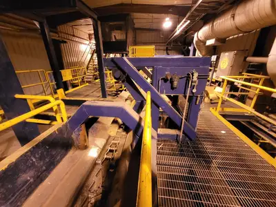 Infeed Log Conveyor for Chipper