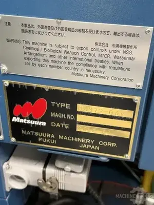 Used 2012 MATSUURA MAM72-63V Vertical Machining Centers (5-Axis or More) Arizona US | KD Machinery #1321781