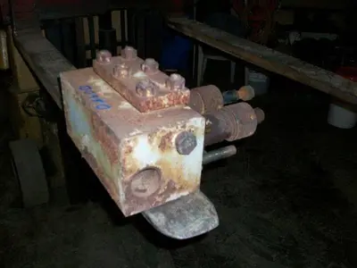 USED UNION DX-5 DUPLEX PLUNGER PUMP
