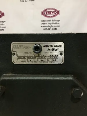 Grove Gear Flexaline DXM0230-2A Gear Reducer 200:1