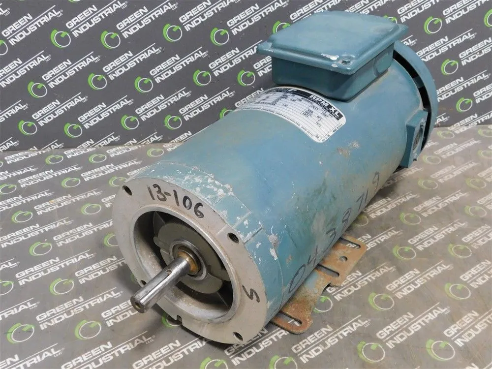Reliance Electric T56S1013A DC Motor 1HP 1750RPM 180V 4.8A TEFC New