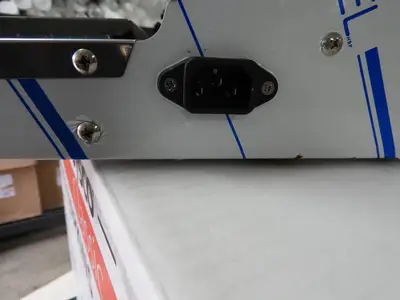 Used Vision Tech Used VisionTechShop CW-500E Hand Wrapping Machine Film Wrapper for Food Packaging Wrapping Machines Illinois US | Falcon Restaurant Supply #1376517