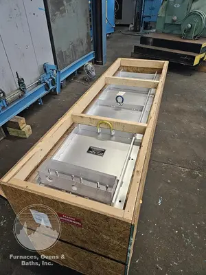 30"W x 12"H x 14'L High Temperature Belt Conveyor Oven, Electric, 1000°F