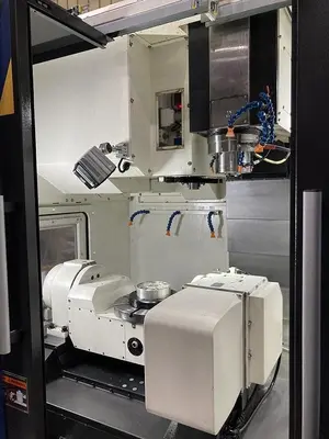 2022 YCM CX-4 5-Axis VMC & Trinity AX2-24 Automatic Pallet System