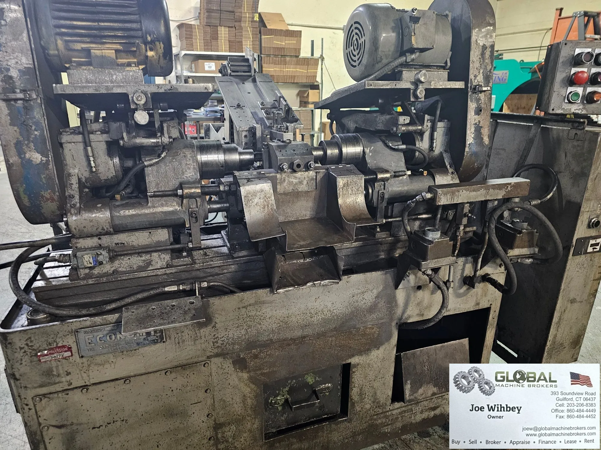 Economy Machine Tool FH40-10 Double End Chamfering / Pointing Machine