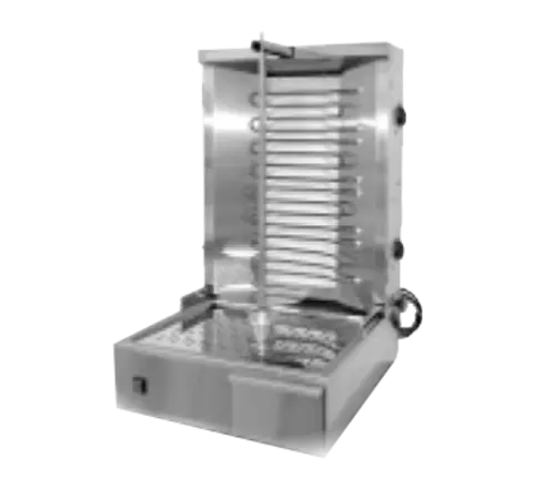 Equipex GR 60E Gyro Grill w/ 55 lb Meat Capacity - (2) Heating Zones, 208 240v/3ph